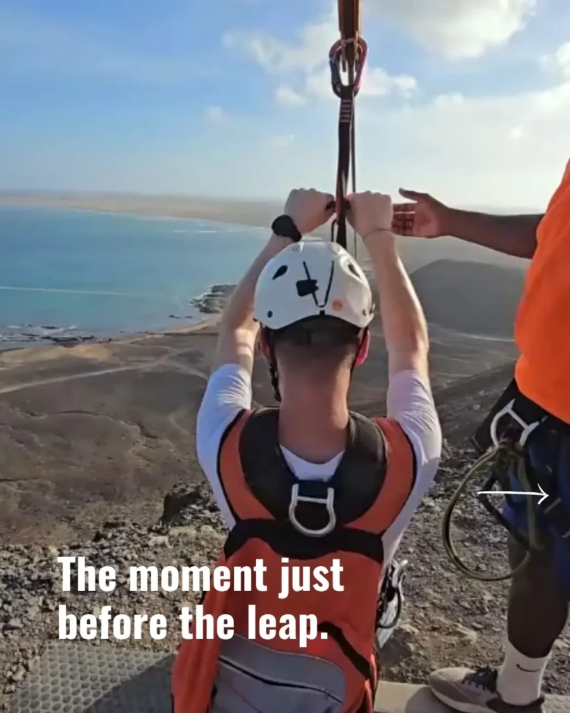 zipline cabo verde social media