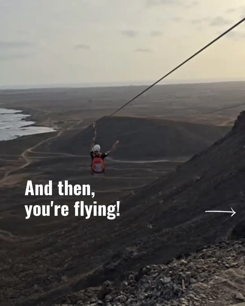 zipline cabo verde social media